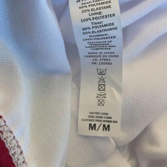 BRAND NEW women ripzone stripe swim swimsuit bathing suit swimming size S & M - Picture 6 of 6